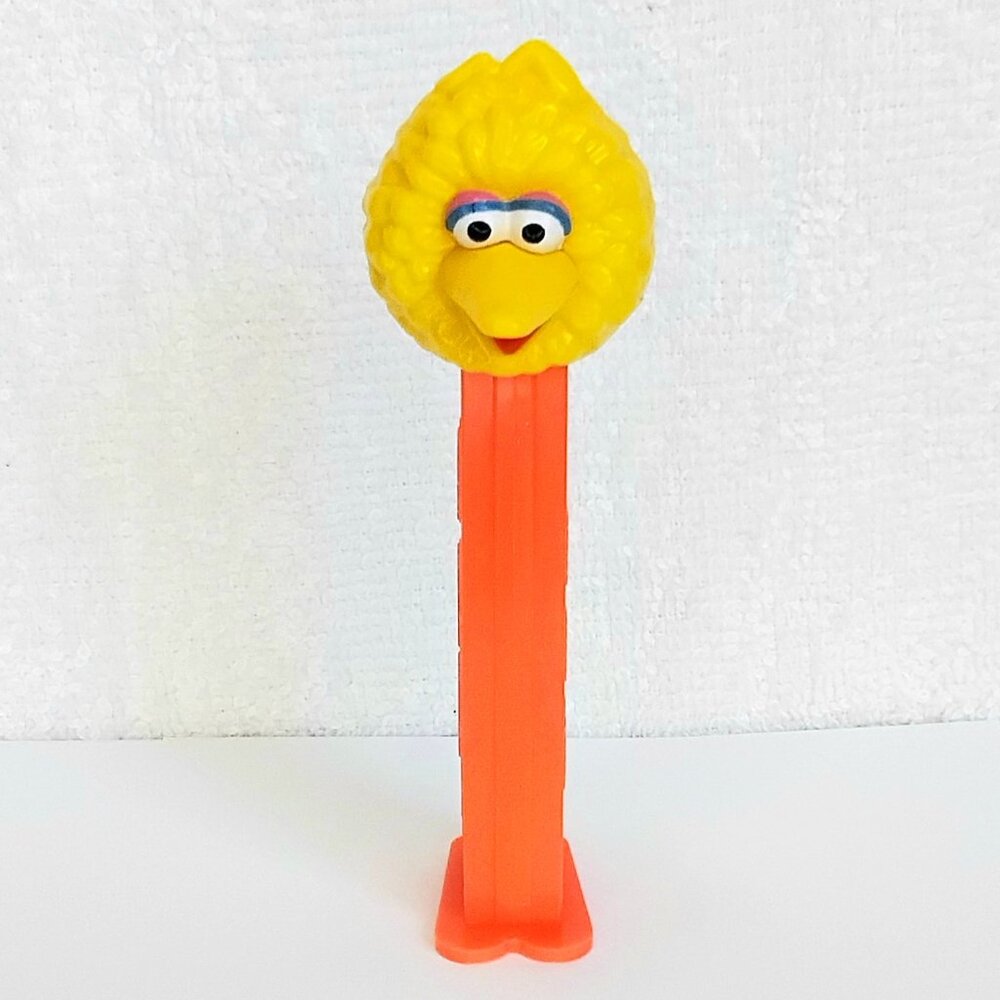 NM/M 4/$20 Sesame Street Big Bird on Orange PEZ Dispenser!!